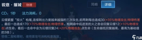 王者荣耀云缨技能全解析及实战应用技巧介绍